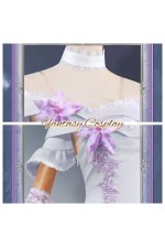 Identity V Naiad Grace Rosemary Oracle White Dress Cosplay Costume